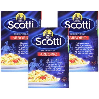 3x Riso Scotti Reis 'Arborio', 1000 g