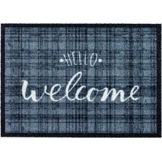 Astra Fußmatte »Deco Brush 50 cm, x 70 cm Hello Welcome«