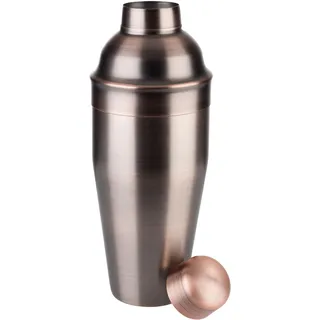APS Shaker Classic Ø 9 cm 0,7 Liter Edelstahl Kupfer-Antik-Look