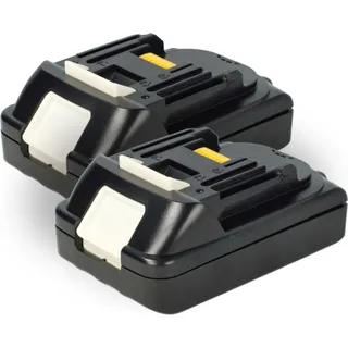 EXTENSILO 2x Akku kompatibel mit Klauke ESG 85-L, ESGM 45, ESG 55, ESM 25 IS VDE, ESG 55-L, ESM 35 ISM VDE, ESG 85 Werkzeug (2500 mAh, Li-Ion, 18 V) - Schwarz
