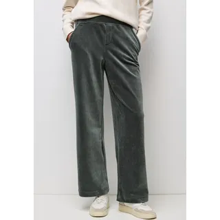 STREET ONE Cordhose Straight Leg Balsam Grün 44