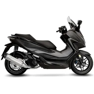 Leovince Lv One Evo Honda Nss 125 Abs 21-24 Homologiertes Vollliniensystem - Black / Silver - One Size