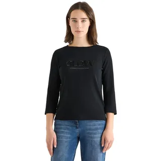 Cecil Damen 3228478 Shirt mit Wording (1er Pack)