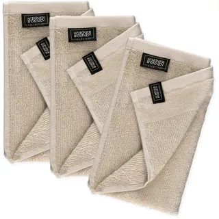 Schöner Wohnen Sense Gästehandtuch 30 x 50 cm beige 3 St.