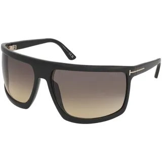 Sonnenbrillen Tom Ford Clint-02 FT1066 01B - Schwarz