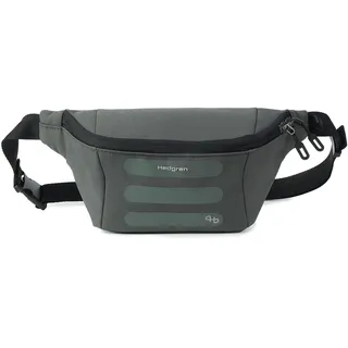 Hedgren Visit Unisex Waist Bag with RFID - Waistbag, 100% Recycled RPET, Water Resistant - Black Ink