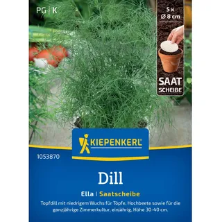 Kiepenkerl Topf-Dill Ella Saatscheibe
