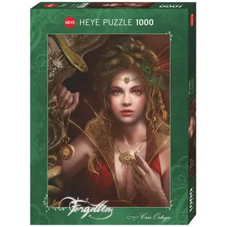 Heye - Standardpuzzle 1000 Teile - Gold Jewellery, Forgotten by Cris Ortega