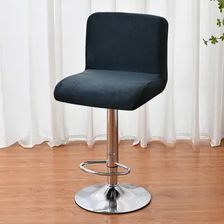 INF Dehnbarer Barhockerbezug Navy blau - Blau