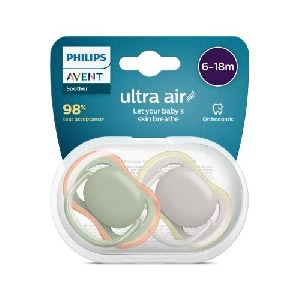 2x Philips Avent SCF085/20 Ultra Air Schnuller um 3,81 € statt 5,18 €