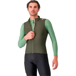 Castelli Espresso Weste - Dark Green - XL