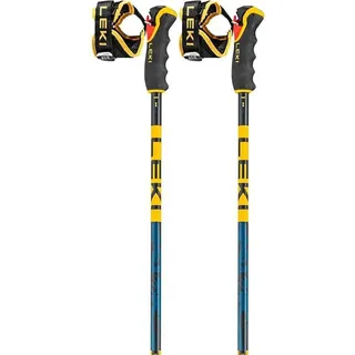 Leki Alpino Spitfire 3d Stöcke - Denimblue / Aegeanblue / Mustardyellow - 110 cm