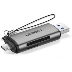 Bild 50706 Kartenleser USB/Micro-USB Silber