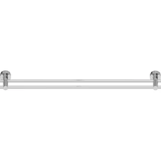 Lenz Pisa Handtuchhalter 2-arm Silber 5177202