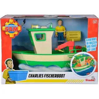 Simba Sam Charlies Fischerboot mit Figur
