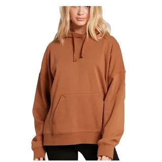 Volcom Damen Kapuzensweater Stone Heart Hoodie braun - S
