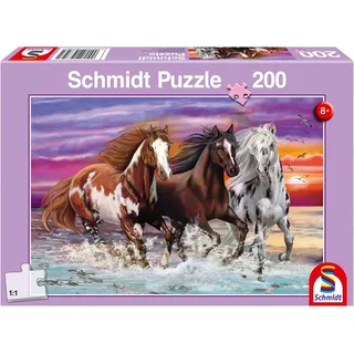 Schmidt Spiele Wildes Pferde-Trio, 200 Teile