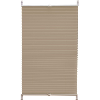 F&T Plissee, Polyester, Beige, 90 x 140 cm