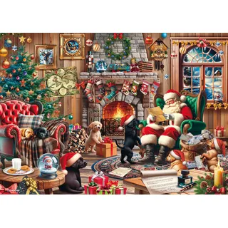 Schmidt Spiele 58872 Gemütliche Weihnachten, 1000 Teile Puzzle