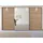 Schwebetürenschrank OTELI 368 x 214 x 68 cm Beige/Braun