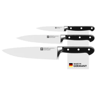 Zwilling Professional S Messerset 3-tlg. 3 cm Schwarz
