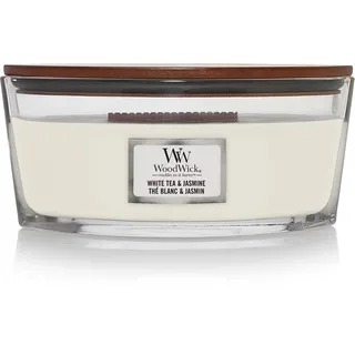 Woodwick White Tea & Jasmine Duftkerze 453,6 g
