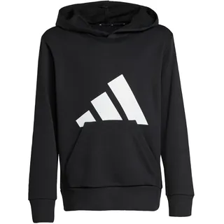 adidas Essentials Kids Hoodie Black / White 176    