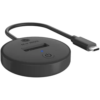Icy Box DockingStation NVMe & SATA M.2 SSD, USB-C 3.1 Gen 2, 10 Gbit/s, Werkzeuglos, IB-1610MCD-C31