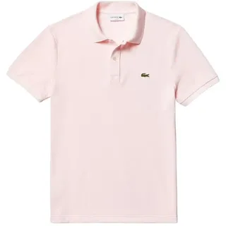 Lacoste Polo Shirt Slim Fit Herren Rosa, Größe:S - Rosa