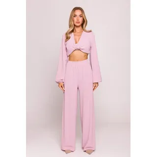 Made of Emotion Weite Damenhose Agathy M862 dunkelpink XL - Rosa