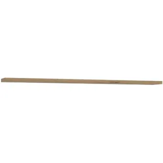 Forte Corona Wandpaneel 200, klassisches Wandregal, schwebende Optik, Wandmontage, Holzwerkstoff, Artisan Eiche Holzdekor, 140 cm breit x 3,8 cm hoch x 25 cm tief