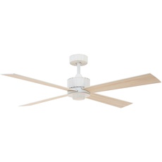 Bild Newport 137 cm Deckenventilator weiß mit Licht und Fernbedienung