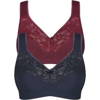 SUSA Bügelloser BH Basic rot 100D