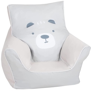 Knorrtoys 68280-Kindersitzsack-Bär Paul, Hellgrau