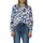 mit All-Over-Print Blau 36