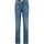 Straight Fit Jeans in mittelblauen Used Look-W35 L34