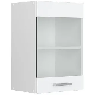 Vicco Hängeschrank Küchenglasschrank R-Line 40 x 60 x 31 cm Weiß