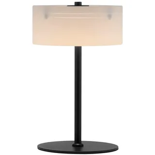 Led-Tischleuchte , Schwarz , Metall, Kunststoff, Glas , 20x33x20 cm , Lampen & Leuchten, Innenbeleuchtung, Tischlampen