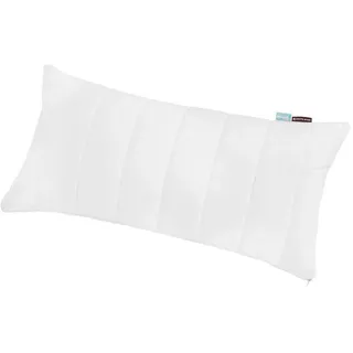 Centa-Star Kopfpolster , Weiß , Textil , Füllung: Polyester , 40x80 cm , Oeko-Tex® Standard 100, Handmade in Germany, Oeko-Tex® Made IN Green , für Hausstauballergiker geeignet, pflegeleicht, für alle Schlafpositionen geeignet, hygienisch, für Seitenschläfer geeignet , Heimtextilien, Kopfpolster & Bettdecken, Kopfkissen, Kopfpolster