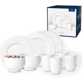 Villeroy & Boch For Me Kombiservice 16-tlg. weiß
