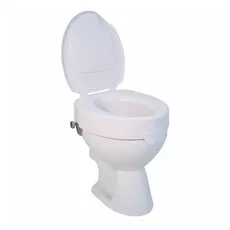 Bild von Healthcare Toilettensitzerhöhung, 10,2 cm, ohne Deckel, Weiß