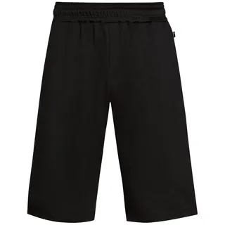 TRIGEMA Jerseyhose TRIGEMA "TRIGEMA Bermuda aus Single-Jersey", Damen, Gr. M, US-Größen, schwarz, 100% Baumwolle, Hosen Jerseyhose