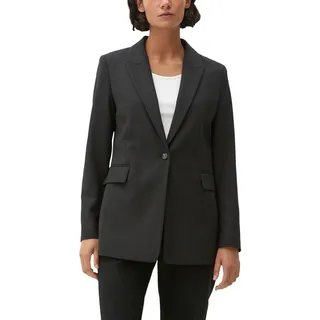 s.Oliver BLACK LABEL Damen 150.10.108.15.152.2103528 Blazer, Schwarz (Schwarz 9999), 32