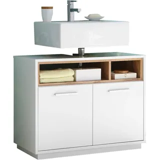 BASIC by Balculina Waschbeckenunterschrank Mila 80 x 63 cm Weiß
