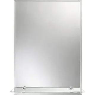 Flachspiegel Amirro Milano 80x60 cm mit Ablage