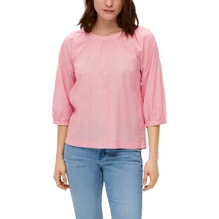 s.Oliver Damen 2142575 Bluse, 25H8 rot|weiß, 34