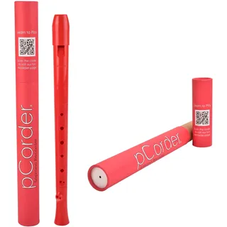 pCorder Sopran Blockflöte in C, barocke Griffweise mit Doppellöcher