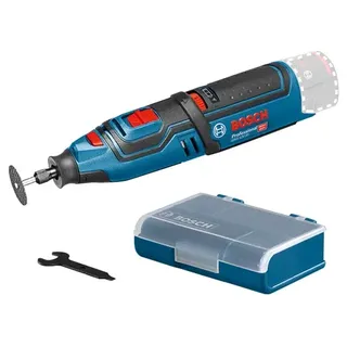 Bosch GRO 12V-35 ohne Akku + Zubehör Box