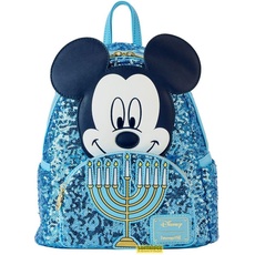 Bild von Kindergartentasche, Disney by Loungefly Rucksack Mickey Mouse Happy Hanukkah Menorah