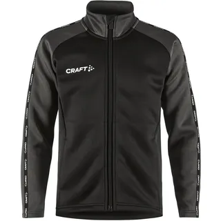 Craft Squad 2.0 Trainingsjacke Black/Granite 110